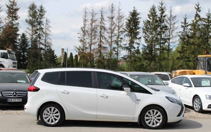 Opel Zafira cena 42900 przebieg: 225400, rok produkcji 2014 z Torzym małe 407